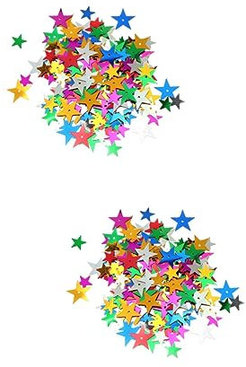 NUOBESTY 2 Stück 30 Pailletten für DIY schillernde Pailletten bling zubehör Krippenhandwerk Pailletten Pailletten-Pailletten funkeln Konfetti Pailletten Glitzer Pailletten