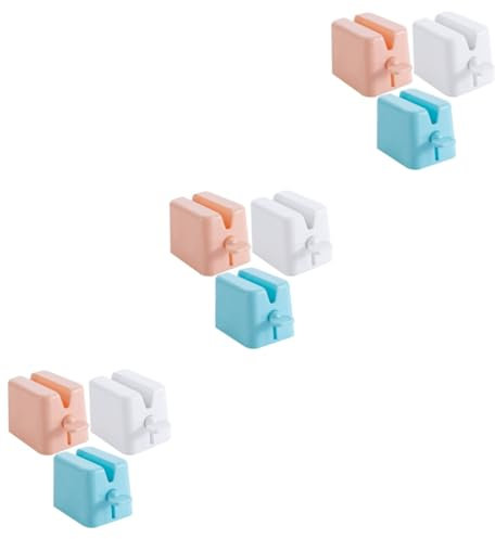 FOMIYES 3 Ensembles Presse-dentifrice Rouleau De Tube Presseur De Dentifrice Distributeur Squeezer Pour Tube Économiseur De Dentifrice Presse-rouleau De Dentifrice Pièces * 3