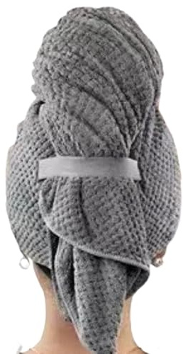 Mikrofiberhårhanddukar, hårhandduk, 24 x 40 tum mikrofiber hårhandduk | Lockigt hårhandduk, superabsorberande hårturbanhandduk