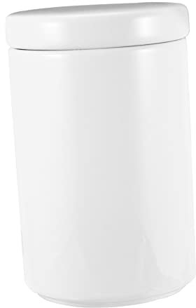 VALICLUD Nordic Style Ceramic Storage Jar Sealed Lid for Kitchen Use White for Scented Tea and Food Storage