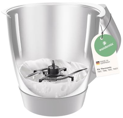Wundermix - Milkimizer® Milchaufschäumer für TM7, TM6, TM5, TM31 | Cremiger Milchschaum in Barista-Qualität, BPA-frei & Made in Germany, für Latte, Cappuccino & Kakao, gelingsicher