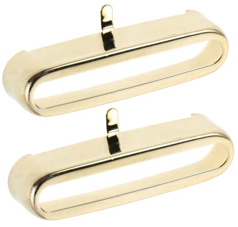 Hemobllo 2 Piezas Cubierta De Pastilla De Bobina Simple Para Guitarra Eléctrica Protector De Pastilla De Repuesto De Guitarra Para Eventos Musicales y Fiestas