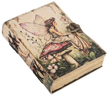 LEARICHI Fairy Mushroom, Artist Sketchbook Drawing Scrapbook Writing Notebook, Unlined