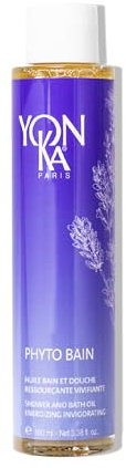 Yon-Ka Phyto-Bain Huile de Bain et Douche Revitalisante 100ml | Huile Relaxante et Tonifiante pour Peau Sèche | Stimule la Microcirculation | Lavande de Provence et Romarin | Origine Naturelle