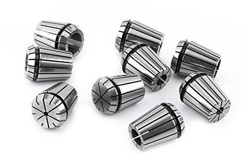 9Pcs Spring Collet Set TOPINCN Er32 Collet Chuck for Cnc Engraving Machine And Milling Lathe Tool 2-20Mm