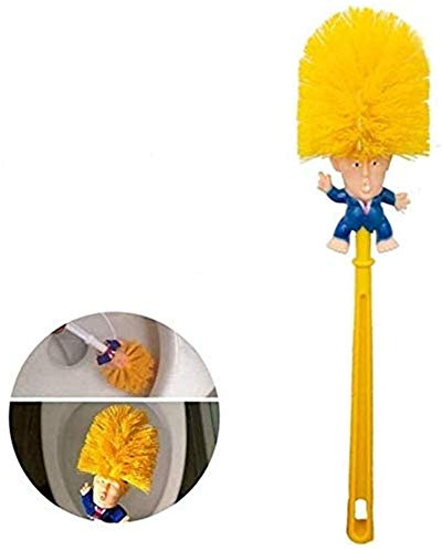 ROSETOR Donald Trump WC-Bürste, lustige WC-Bürste, macht die Toilette wieder großartig, kreativer Badezimmer-WC-Schrubber, Commander in Crap