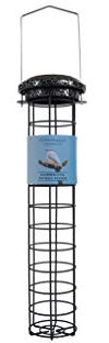 Hammertone Hanging Fat Ball Feeder for Birds - Large, Cast Metal, Sturdy, Rust-Proof