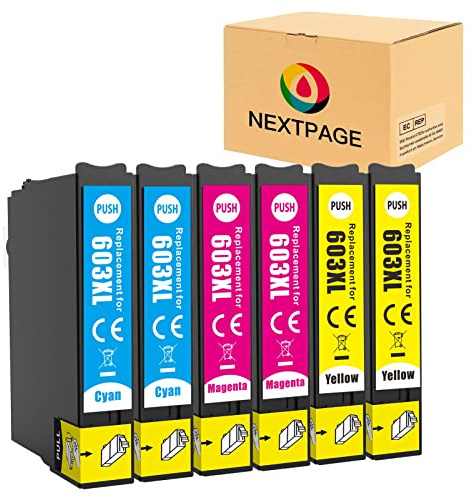 Nextpage 603XL Patronen Ersatz für Epson 603 XL Tintenpatronen für Epson Expression Home XP 3105 3100 2820 3150 2850 2870 2830 4100 2150 2835 2100 2155 4150 2150 2150 3155 4155 druckerpatronen