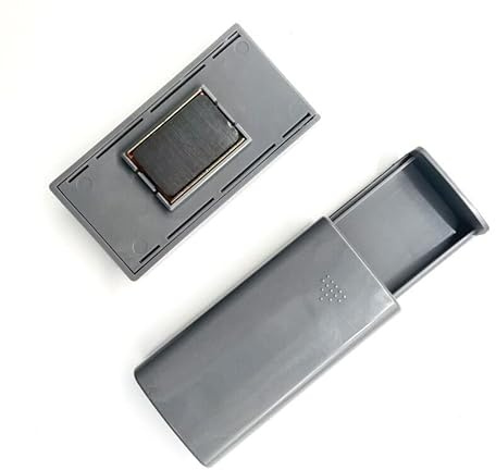 Omana Magnetic Key Box Hide Key Holder Strong Magnet Car Key Safe Emergency Key Box Secret Hide a Key Case House Home Key Safe (Grey)