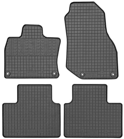AUTO-STYLE CK RLY01 Gummimattor, Svart, 4 Stycken
