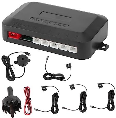PACKOVE Detector De con Alarma Sistema De Respaldo para Coche Sensores Protección contra Colisiones
