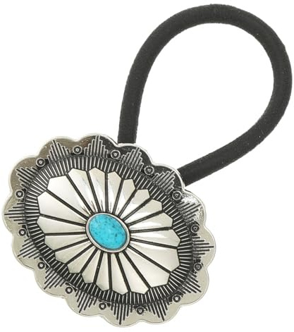 Ethnische Haargummis, elastische Haargummis, französische Haarschlaufe für elegante Hochsteckfrisuren, geeignet für dickes und dünnes Haar