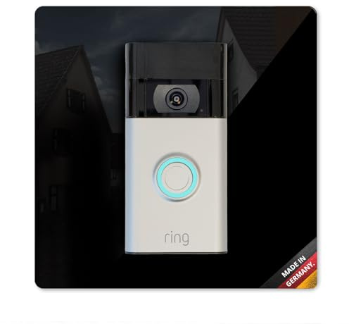 iSecur Azo190 - Anillo acrílico para batería (2 Gen 3 Plus 4, 160 x 160 mm)
