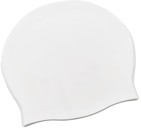 AMISENK Oversize Adulto Cuffia Da Nuoto Impermeabile Silicone Nuoto Elastico Da Bagno Cappello Spiaggia Surf Cappello Per Le Donne Uomini Resistente Silicone Nuoto