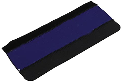 Mtlavishness Protector de Cadena de Bicicleta, Protector de Cadena de Neopreno para Cuadro, Almohadilla de protección para Bicicletas de Carretera y montaña, Color Material de (Azul)