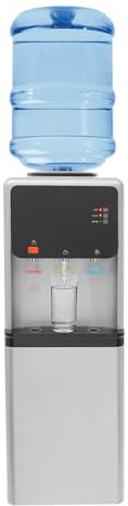 Goddlgjik 500W Maquina de Agua Fria y Caliente Enfriador de Agua Eléctrico | LED integradas, caliente, fría y templada, Capacidad de 19L, 10-95℃, Para Oficina Hogar Cocina Uso Diario