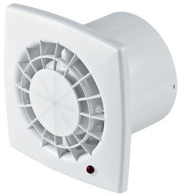 Extractor de baño 100 mm/4 con tirador interruptor rodamientos de bolas para pared techo ventilador wgb100 W