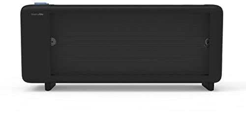UNIVERSALBLUE Chauffage Mica 1500 W noir | Faible consommation | chaleur Radiante et convection | Silencieux