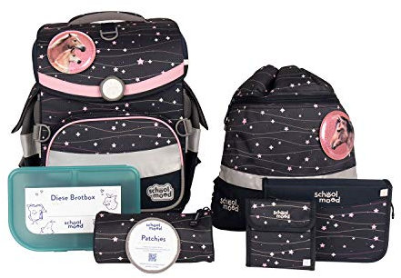 School Mood Timeless Air Ella Pferd Schulranzen Set 7tlg.