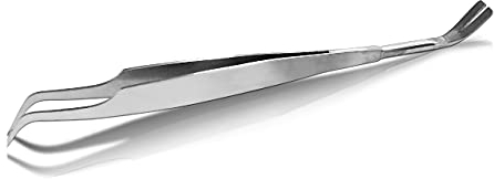Silberkraft Zeckenzange Edelstahl - 2 in 1 Zeckenpinzette & Haken - Zeckenentferner für Mensch, Hund & Katze - Alternative zur Zeckenkarte - robust, rostfrei & wiederverwendbar