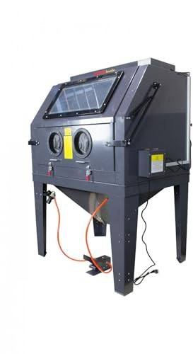CABINE DE SABLAGE AVEC ASPIRATION 990L