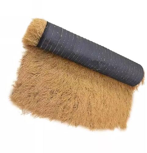 Rollos de paja de paja artificial estilo mexicano para jardín, patio, cenador, patos ciegos, pacas de heno, 0,5 x 19 m