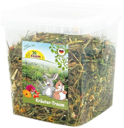 JR Farm örtdröm 380 g i hink (örter för dvärgkaniner och gnagare, kompletterande foder)