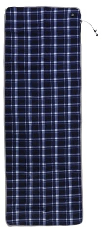 Ausla Coussin de Sac de Couchage Chauffant, Tapis Chauffant électrique à 5 Zones avec 3 Niveaux de Température, Doublure Chauffante Portable USB pour Le Camping, 70 X 24 Pouces