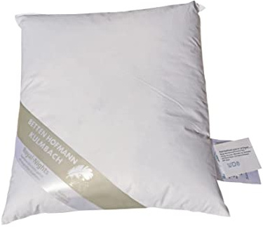 Betten Hofmann Pusta Kopfkissen 35x40 Federkissen Kleinkissen Kuschelkissen 30% Daunen 180 g, kein Lebendrupf, Naturprodukt, waschbar