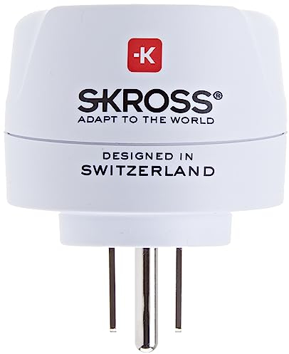 SKROSS | 1.500203-E | Europe to USA | Internationaler Reiseadapter von Europa nach USA - Shuko oder Europäischer Stecker, USA Stecker - Spannung und Leistung 100V - 1500W / 250V - 3750W