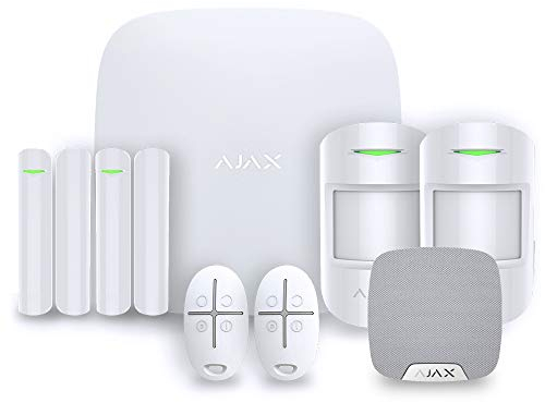 AJAX Kit PLUS-2W Alarma de casa, Blanco