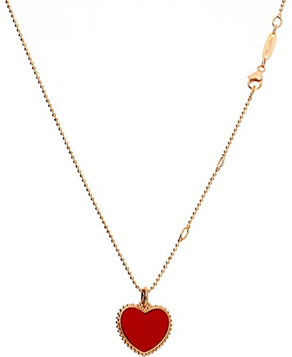 THOMAS SABO Damen Halskette Love mit Herz Emaille 925 Sterling Silber AIR-KE1743-109-10