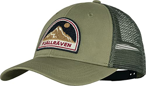 Fjallraven, Badge Långtradarkeps, Kappe Mit Visor., Grün, L/XL, Unisex-Erwachsener