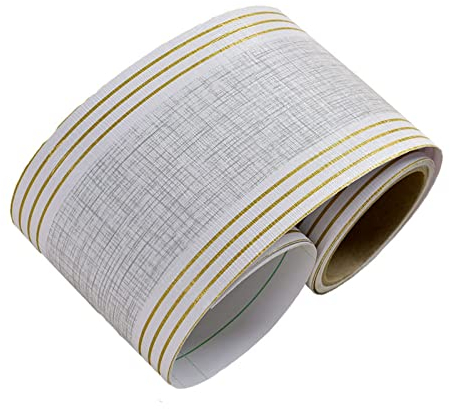 YUEMOL bordüre selbstklebend Selbstklebende Tapete unhöfliche Taillenaufkleber for Schlafzimmer Wohnzimmer Tapete Badezimmer wasserdichte dekorative Taillenaufkleber (Color : A, Size : 12 * 500cm)