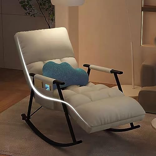 Terrassenmöbel, Campingstühle, Strandstuhl, Liegestuhl, Außenstühle, Gartenstühle, klappbarer Liegestuhl mit Matratze, 5-Fach verstellbares, klappbares Schlafbett (Size : Black Chair Frame, Color :