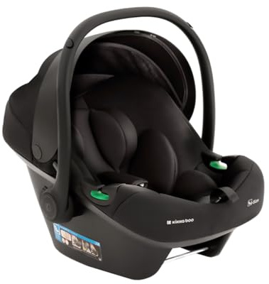 Kikkaboo Babyschale i-Prime i-Size (40-87 cm) Gruppe 0+ Kopfstütze verstellbar schwarz