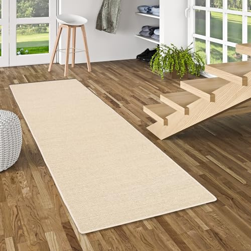 Snapstyle Sisal Teppichläufer - Robust & Ökologisch - Vielfältige Farben und Größen - Ideal für Wohnzimmer, Flur und Diele - Natürlich & Stilvoll