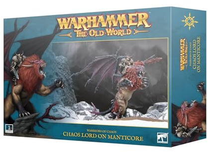 Games Workshop Warriors of Chaos: Lord ON MANTICORE