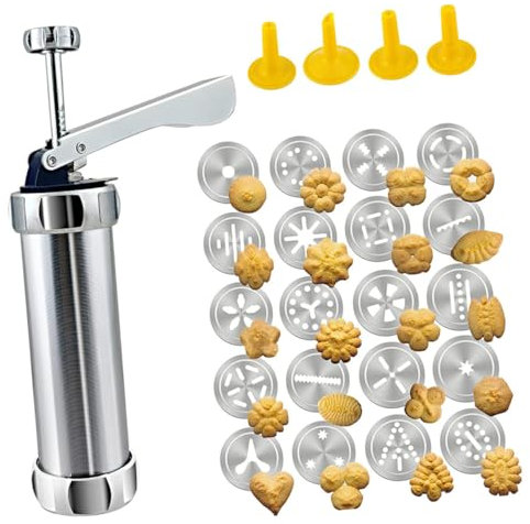 MOLUCKFU Gebäckspritze Satz Mit Kuchen-spritzset Keks-/cupcake-dekorationszubehör Und Küchenbackwerkzeugen Für Einfache Verwendung Und Leichtere Reinigung