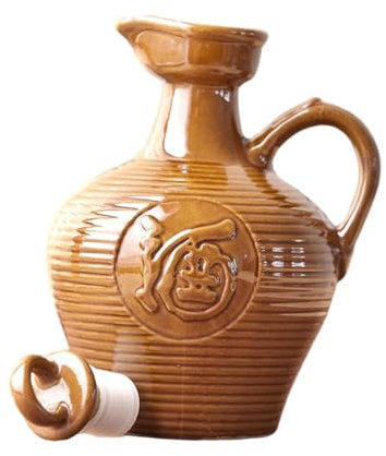 SOIMISS Petaca De Cerámica Jarra Para Vino De Cerámica Recipiente Portátil Para Vino Para Uso Doméstico Decoración De Cocina