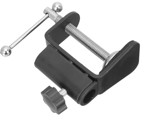 Toddmomy Mikrofonhalterung aus Multifunktions-mikrofonklemme aus Tischklemme für Mikrofone Sicherer Halt jeder Tischplatte Schützende Materialien an Kontaktstellen Leichtgängige