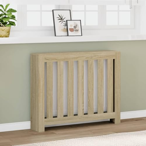 Générique Cache-radiateur chêne Sonoma 104x20x82 cm Bois d'ingénierie,Accessoires pour radiateurs,12.85KG-852737