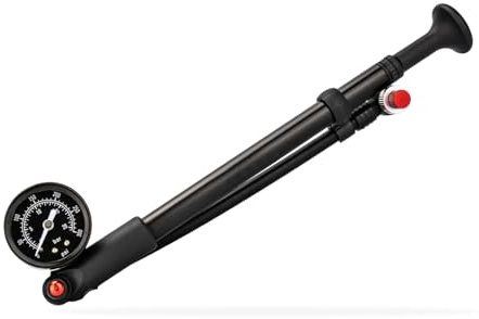 OSNIYAW Bombas de choque portátiles para bicicleta de montaña, 300 PSI, bombas de neumáticos de bicicleta de alta presión para horquilla y suspensión trasera, amortiguadores de choque de alta presión