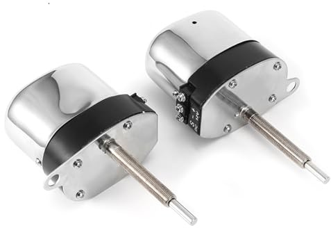 Rcniso Vindrutetorkarmotor S6558 Pålitlig Hållbar Prestanda för 2-pack Strykjärn