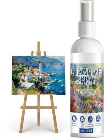 Art Fixative Spray – Wischfester Schutz Für Bleistiftkohle, 100 Ml