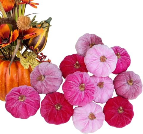Thanksgiving Konstgjorda Dekorationspumpor Höstskördedekoration | Höstlig mittpunkt med fuskpumpor För Thanksgiving Halloween Lantlig Bondgårdsstil Skördehem Lägenhet