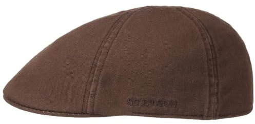 Stetson Texas Cotton Flatcap UV Schutz 40+ Unifarbene Schirmmütze Frühjahr Sommer