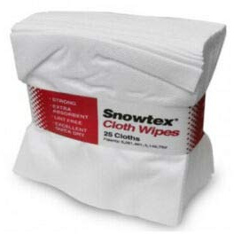Snowtex Shop Cloths 13x13 Wipes Box of 375 Cleaning Blankets Roller Ink Tray