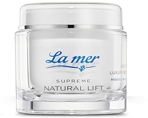 La mer Supreme Natural Lift Anti-Age Body Butter mit Goldschimmer, 180 ml | Festigt die Konturen und glättet tiefe Falten; Dermatologisch getestet; Straffende und glättende Körpercreme; Made in Germany