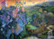 Buffalo Games - Flights of Fantasy - A Parlament of Owls (Glitter Edition) - Puzzle 1000 Teile blau